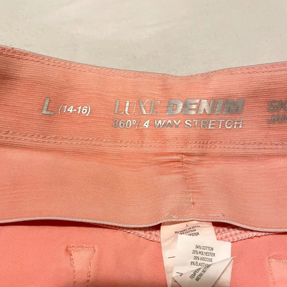 Nygard Luxe Denim Skinny Ankle Jeans Womens Size Large - Picture 6 of 16